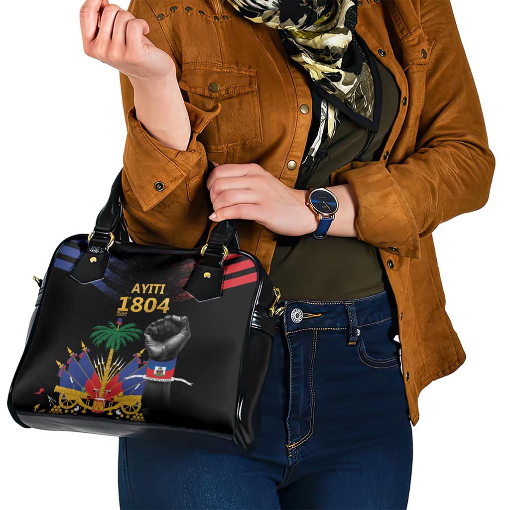 Haiti Independence Day Shoulder Handbag The First Black Republic Since 1804 LT9 - Polynesian Pride