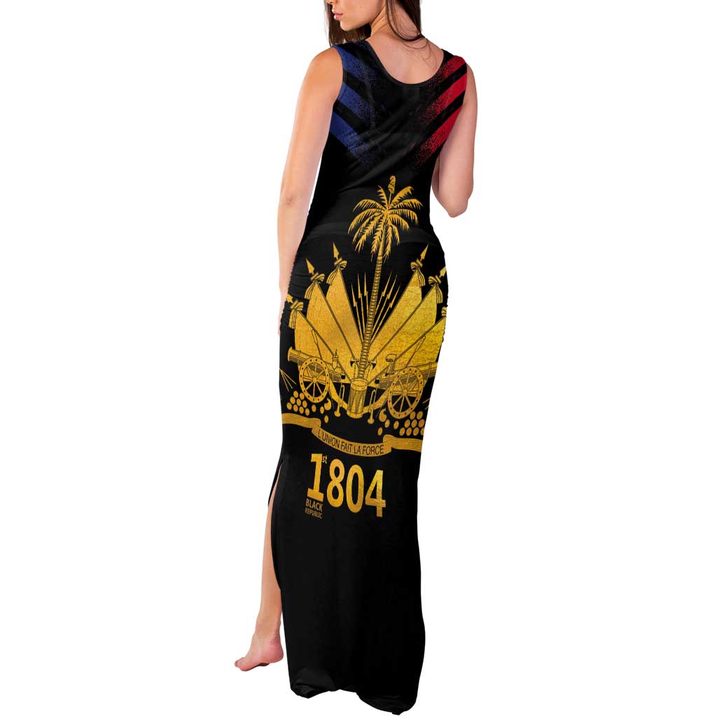 Haiti Independence Day Tank Maxi Dress The First Black Republic Since 1804 LT9 - Polynesian Pride