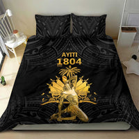 Haitian Negre Marron 1804 Bedding Set Black Polynesian Pattern LT9 - Polynesian Pride