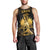 Haitian Negre Marron 1804 Men Tank Top Gold Polynesian Pattern