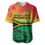 Hapi 44th Indipendens Dei Vanuatu Baseball Jersey Yumi 1980 with Vanuatuan Beach Landscape