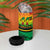 Hapi 44th Indipendens Dei Vanuatu 4 in 1 Can Cooler Tumbler Yumi 1980 with Vanuatuan Beach Landscape