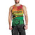 Hapi 44th Indipendens Dei Vanuatu Men Tank Top Yumi 1980 with Vanuatuan Beach Landscape