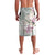 Personalized Japanese Shirasagi Bird Lavalava Sakura and Hibiscus Polynesian Pattern