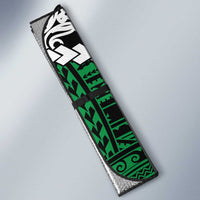 Halo Vanuatu Pride Auto Sun Shade Vanuatuan Sand Drawing Pattern LT9 - Polynesian Pride