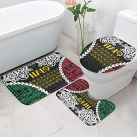 Halo Vanuatu Pride Bathroom Set Vanuatuan Sand Drawing Pattern LT9 - Polynesian Pride