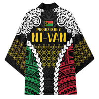 Halo Vanuatu Pride Kimono Vanuatuan Sand Drawing Pattern LT9 - Polynesian Pride
