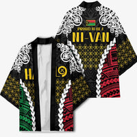Halo Vanuatu Pride Kimono Vanuatuan Sand Drawing Pattern LT9 - Polynesian Pride