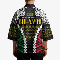 Halo Vanuatu Pride Kimono Vanuatuan Sand Drawing Pattern LT9 - Polynesian Pride