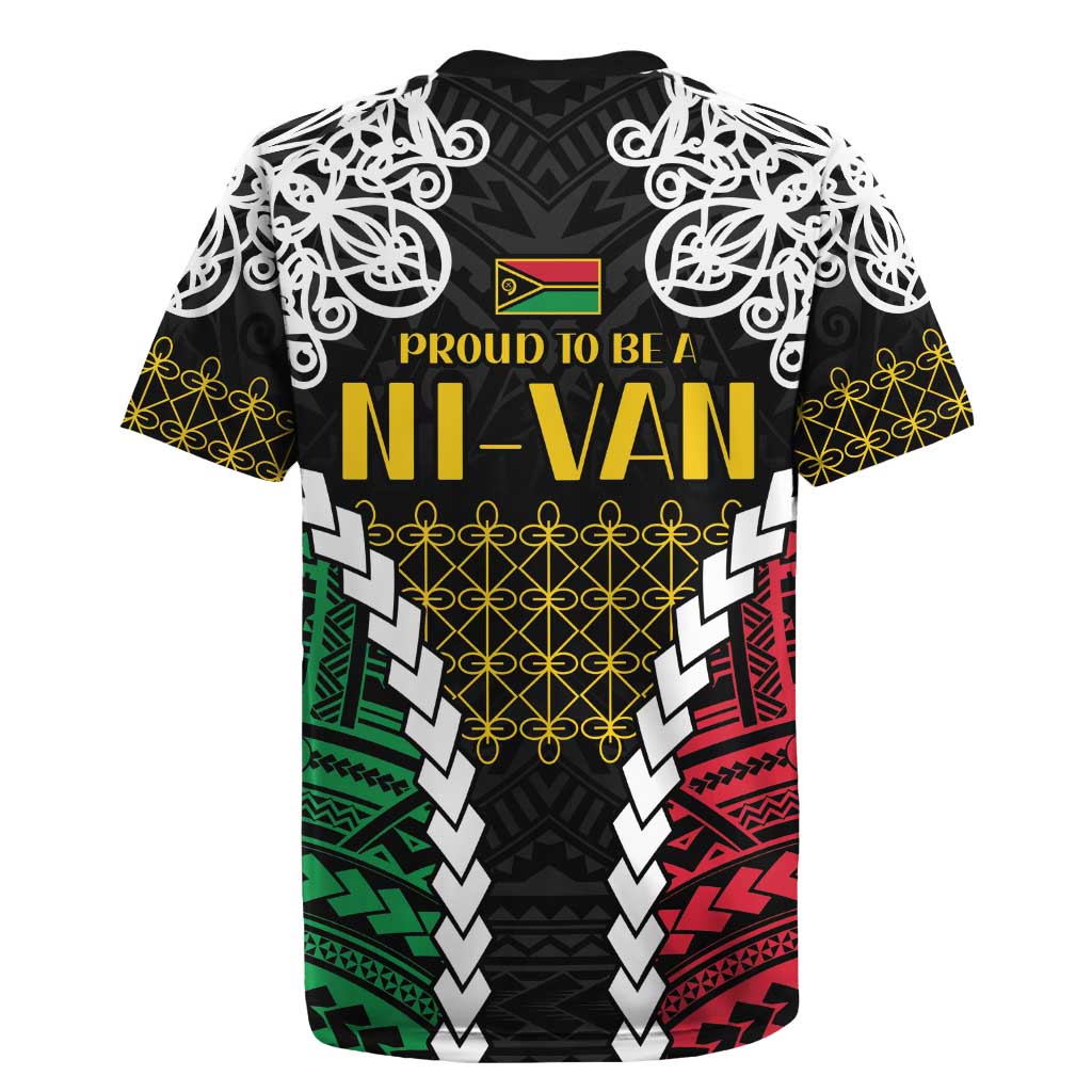 Halo Vanuatu Pride Rugby Jersey Vanuatuan Sand Drawing Pattern LT9 - Polynesian Pride