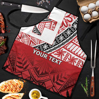 Malo e lelei Tonga Apron Ngatu Tokelau Feletoa Fata Traditional Polynesian Pattern LT9 Red - Polynesian Pride