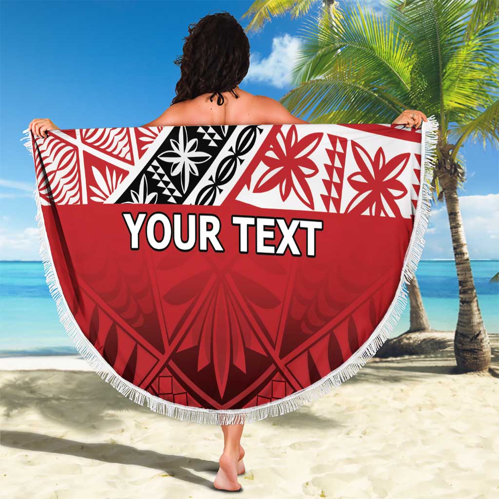 Malo e lelei Tonga Beach Blanket Ngatu Tokelau Feletoa Fata Traditional Polynesian Pattern LT9 - Polynesian Pride