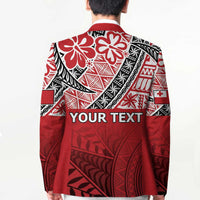 Malo e lelei Tonga Blazer Ngatu Tokelau Feletoa Fata Traditional Polynesian Pattern LT9 - Polynesian Pride
