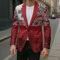 Malo e lelei Tonga Blazer Ngatu Tokelau Feletoa Fata Traditional Polynesian Pattern LT9 - Polynesian Pride