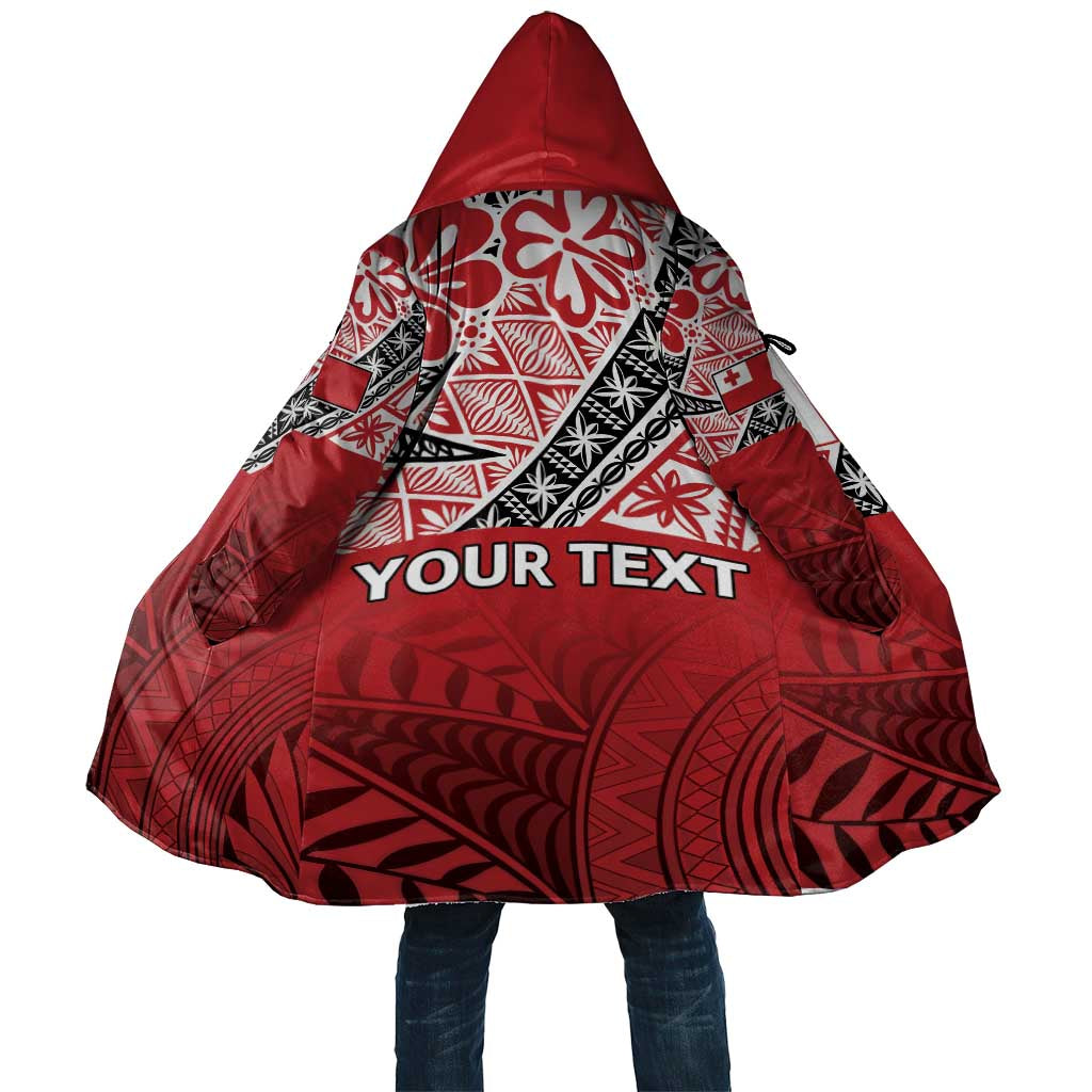 Malo e lelei Tonga Cloak Ngatu Tokelau Feletoa Fata Traditional Polynesian Pattern LT9 Unisex Red - Polynesian Pride