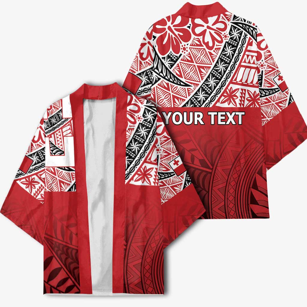 Malo e lelei Tonga Kimono Ngatu Tokelau Feletoa Fata Traditional Polynesian Pattern LT9 - Polynesian Pride