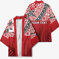 Malo e lelei Tonga Kimono Ngatu Tokelau Feletoa Fata Traditional Polynesian Pattern LT9 - Polynesian Pride