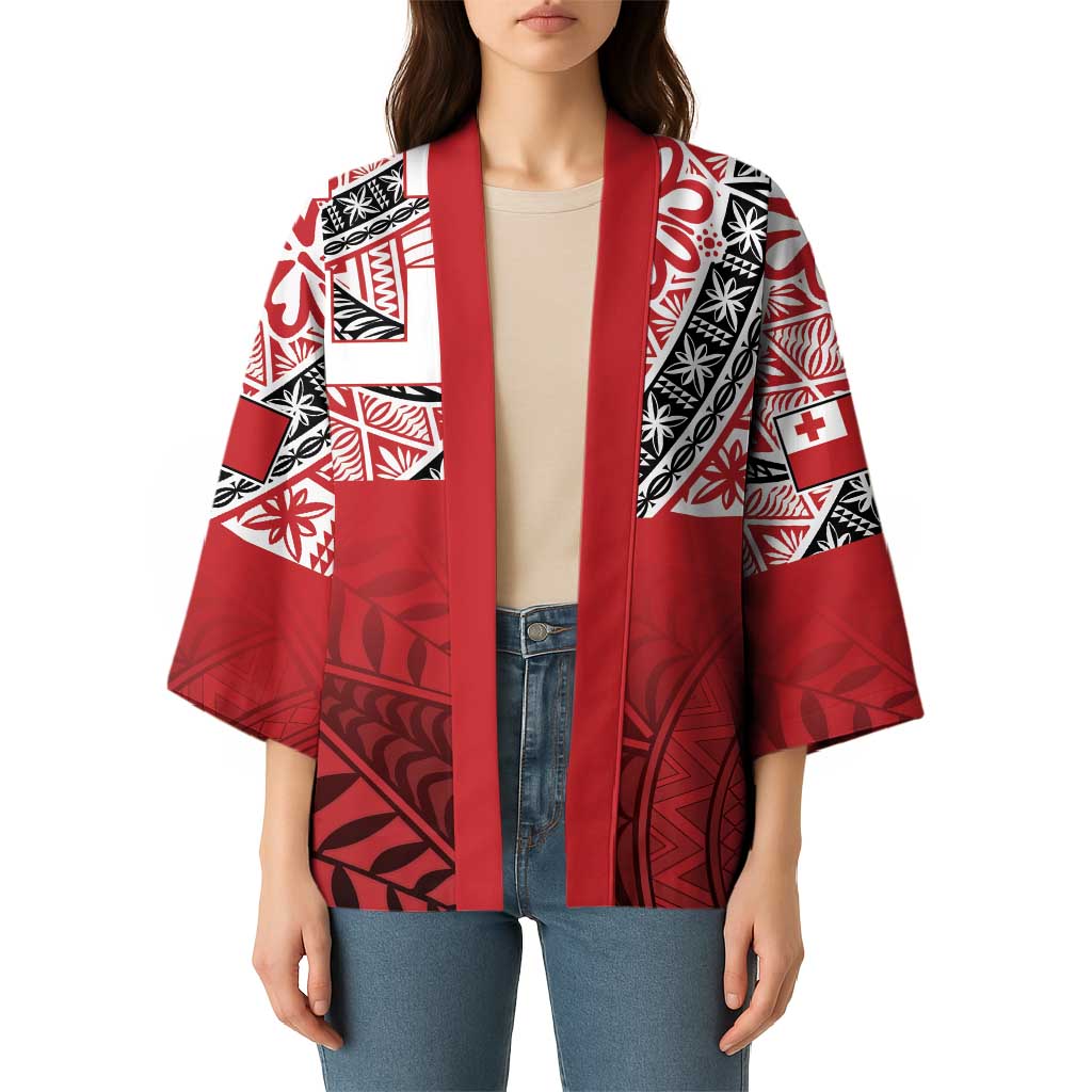 Malo e lelei Tonga Kimono Ngatu Tokelau Feletoa Fata Traditional Polynesian Pattern LT9 - Polynesian Pride