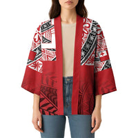 Malo e lelei Tonga Kimono Ngatu Tokelau Feletoa Fata Traditional Polynesian Pattern LT9 - Polynesian Pride