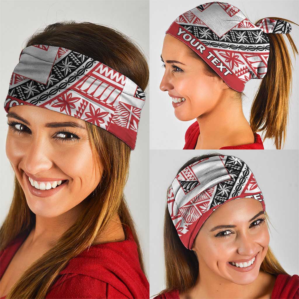 Malo e lelei Tonga Neck Gaiter Ngatu Tokelau Feletoa Fata Traditional Polynesian Pattern LT9 - Polynesian Pride