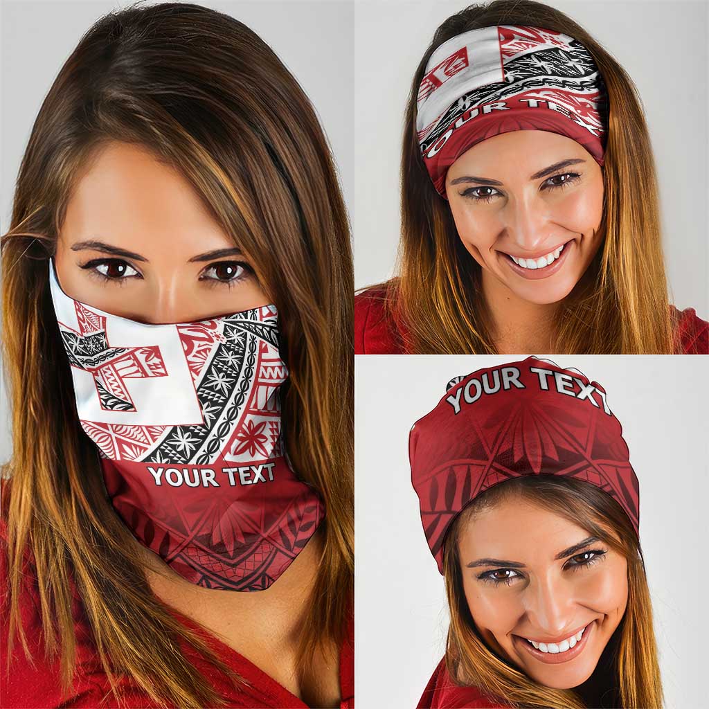 Malo e lelei Tonga Neck Gaiter Ngatu Tokelau Feletoa Fata Traditional Polynesian Pattern LT9 - Polynesian Pride