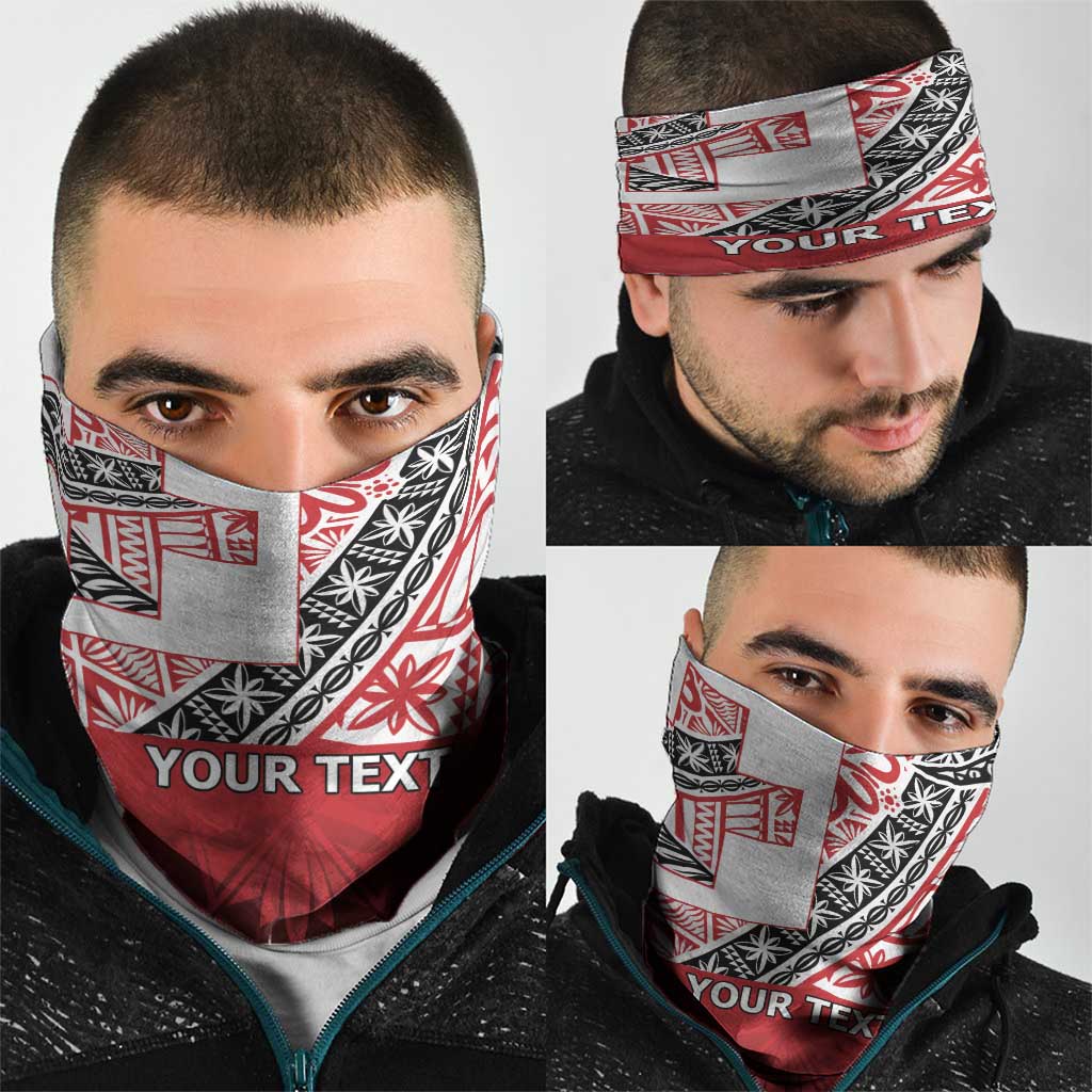 Malo e lelei Tonga Neck Gaiter Ngatu Tokelau Feletoa Fata Traditional Polynesian Pattern LT9 - Polynesian Pride