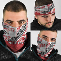 Malo e lelei Tonga Neck Gaiter Ngatu Tokelau Feletoa Fata Traditional Polynesian Pattern LT9 - Polynesian Pride