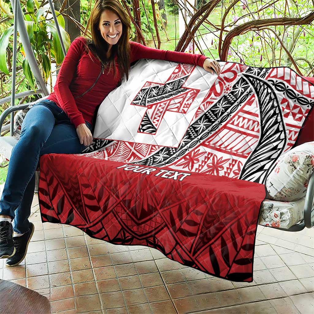 Malo e lelei Tonga Quilt Ngatu Tokelau Feletoa Fata Traditional Polynesian Pattern LT9 - Polynesian Pride