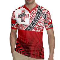 Malo e lelei Tonga Rugby Jersey Ngatu Tokelau Feletoa Fata Traditional Polynesian Pattern LT9 - Polynesian Pride