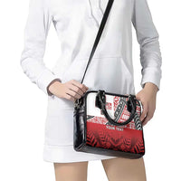Malo e lelei Tonga Shoulder Handbag Ngatu Tokelau Feletoa Fata Traditional Polynesian Pattern LT9 - Polynesian Pride