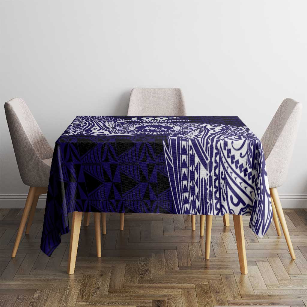 Tonga Queen Salote College 100th Years Tablecloth Est 1926 Tongan Ngatu Tapa LT9 - Polynesian Pride