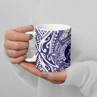 Tonga Queen Salote College 100th Years Ceramic Mug White Tonga Kupesi Uniquely Pacific Art LT9 - Polynesian Pride