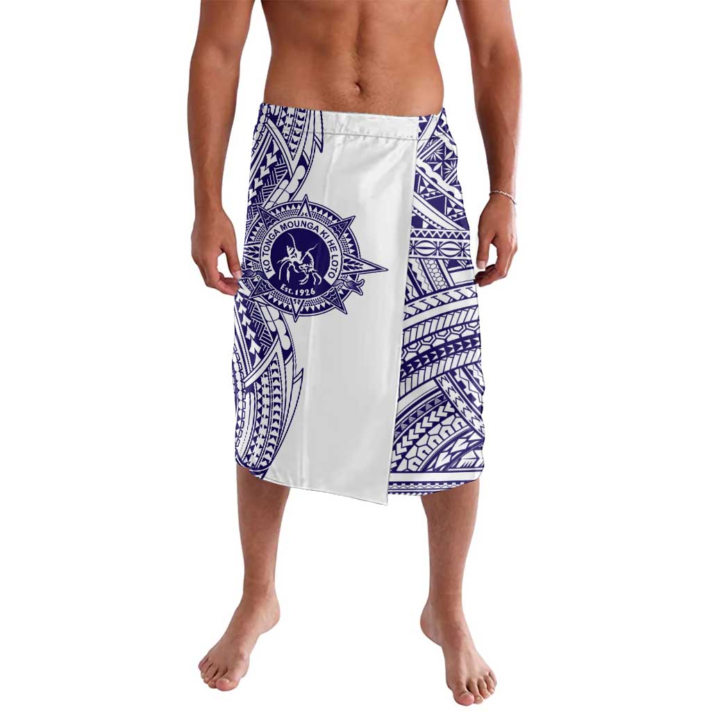Tonga Queen Salote College 100th Years Lavalava White Tonga Kupesi Uniquely Pacific Art LT9 White - Polynesian Pride