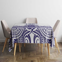 Tonga Queen Salote College 100th Years Tablecloth White Tonga Kupesi Uniquely Pacific Art LT9 - Polynesian Pride