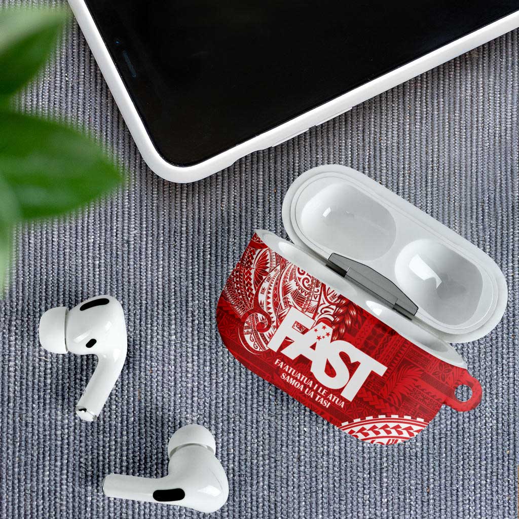 Samoa FAST AirPods Case Samoan Motif Patterns LT9 - Polynesian Pride