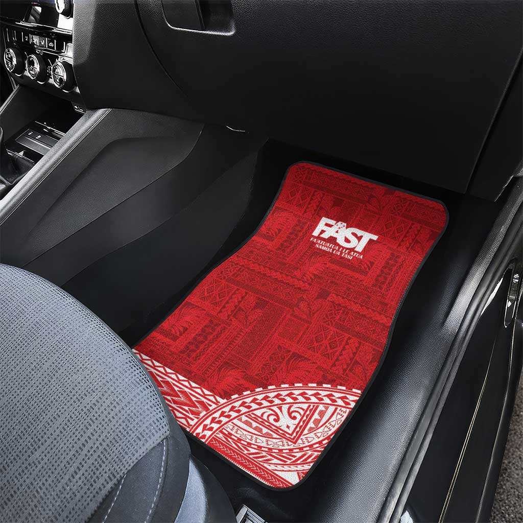 Samoa FAST Car Mats Samoan Motif Patterns LT9 - Polynesian Pride
