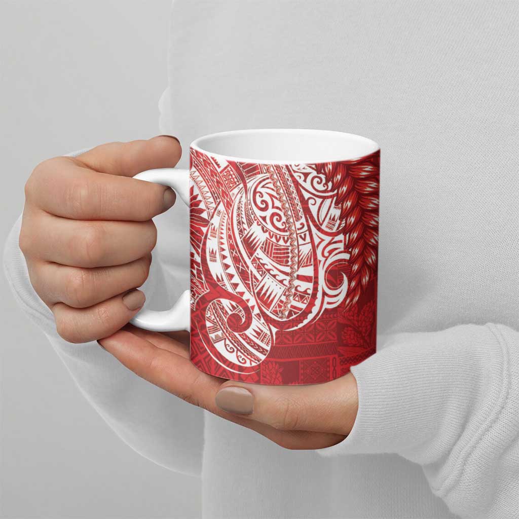Samoa FAST Ceramic Mug Samoan Motif Patterns LT9 - Polynesian Pride