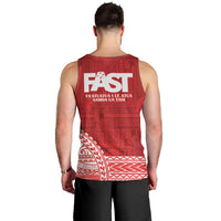 Samoa FAST Men Tank Top Samoan Motif Patterns LT9 - Polynesian Pride