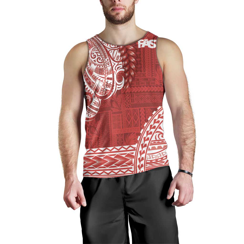 Samoa FAST Men Tank Top Samoan Motif Patterns LT9 - Polynesian Pride