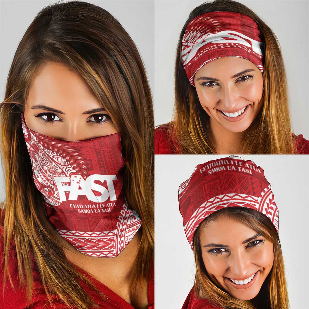Samoa FAST Neck Gaiter Samoan Motif Patterns LT9 - Polynesian Pride