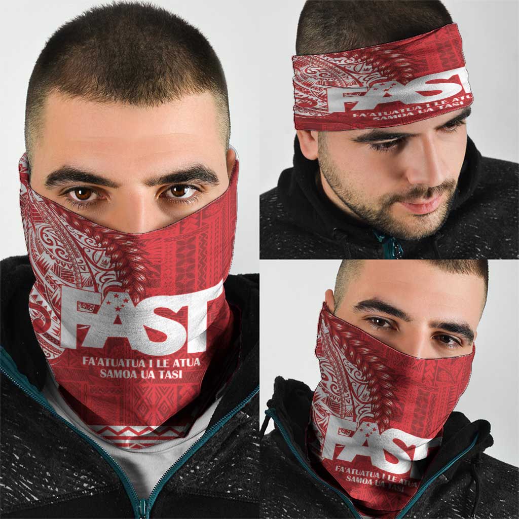 Samoa FAST Neck Gaiter Samoan Motif Patterns LT9 - Polynesian Pride