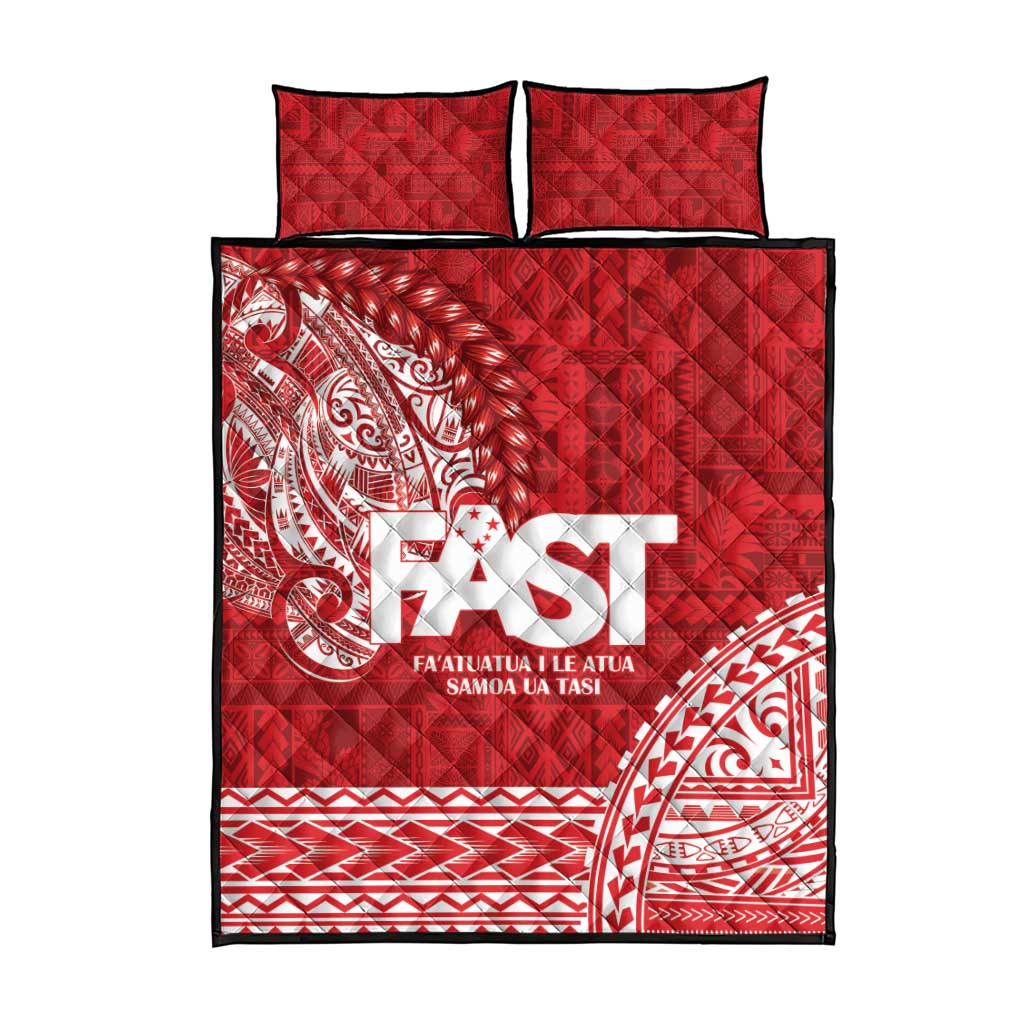 Samoa FAST Quilt Bed Set Samoan Motif Patterns LT9 - Polynesian Pride