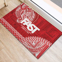 Samoa FAST Rubber Doormat Samoan Motif Patterns LT9 - Polynesian Pride