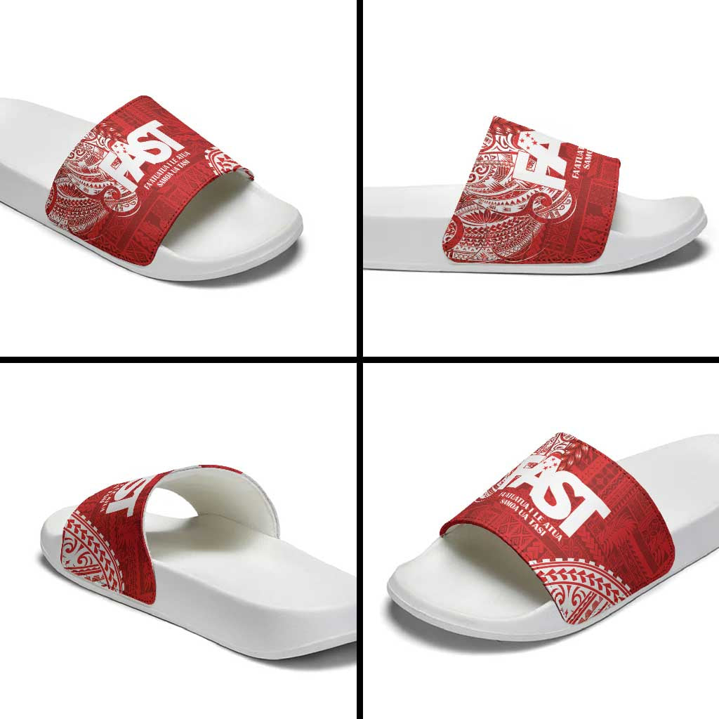 Samoa FAST Slide Sandals Samoan Motif Patterns LT9 - Polynesian Pride