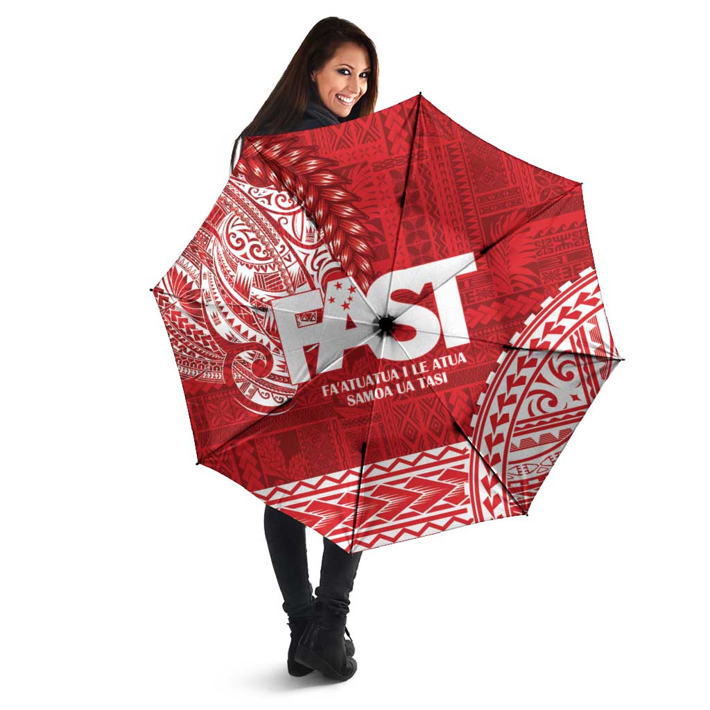 Samoa FAST Umbrella Samoan Motif Patterns LT9 - Polynesian Pride