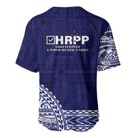 Samoa HRPP Baseball Jersey Samoan Motif Patterns LT9 - Polynesian Pride