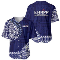 Samoa HRPP Baseball Jersey Samoan Motif Patterns LT9 - Polynesian Pride