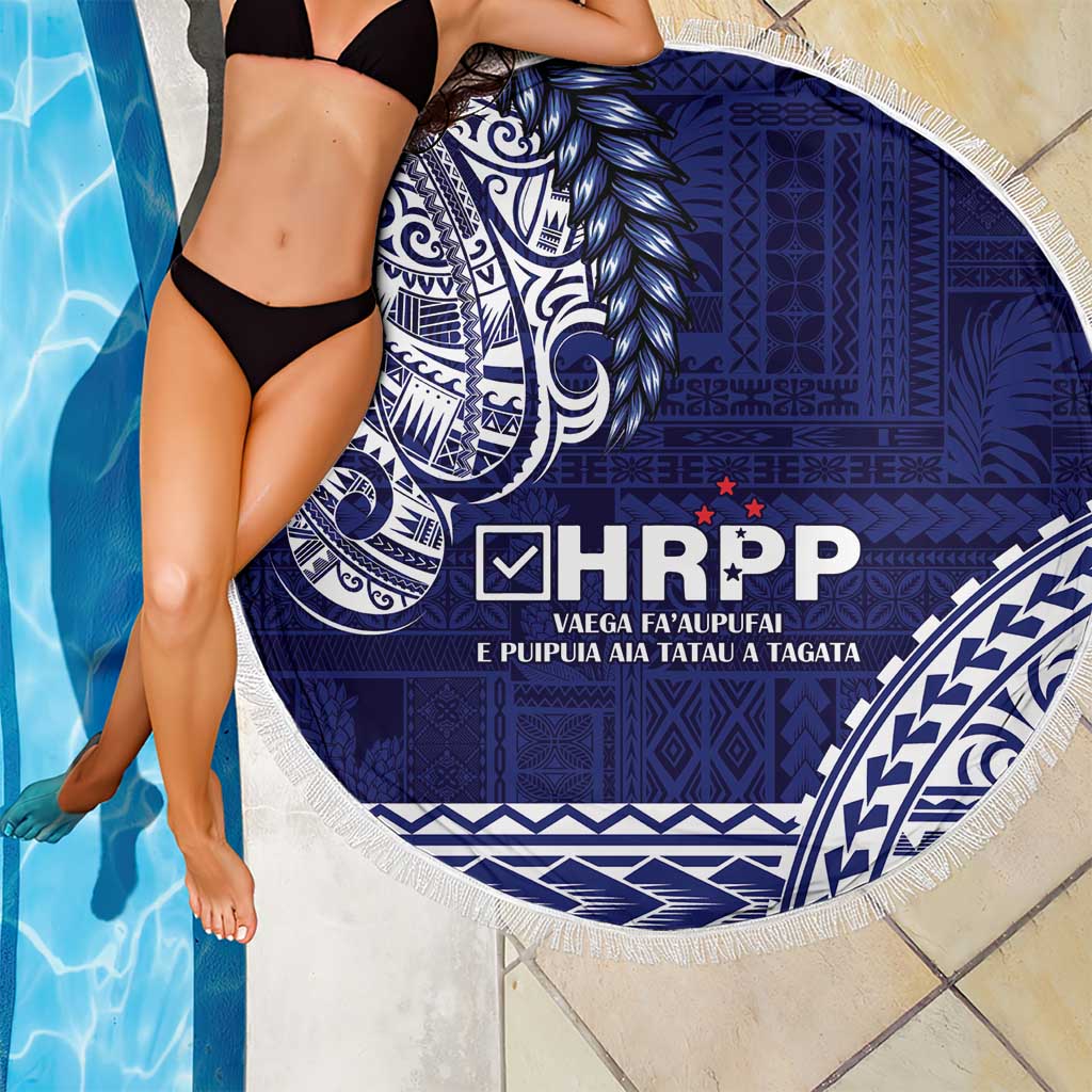 Samoa HRPP Beach Blanket Samoan Motif Patterns LT9 - Polynesian Pride