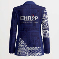 Samoa HRPP Blazer Samoan Motif Patterns LT9 - Polynesian Pride