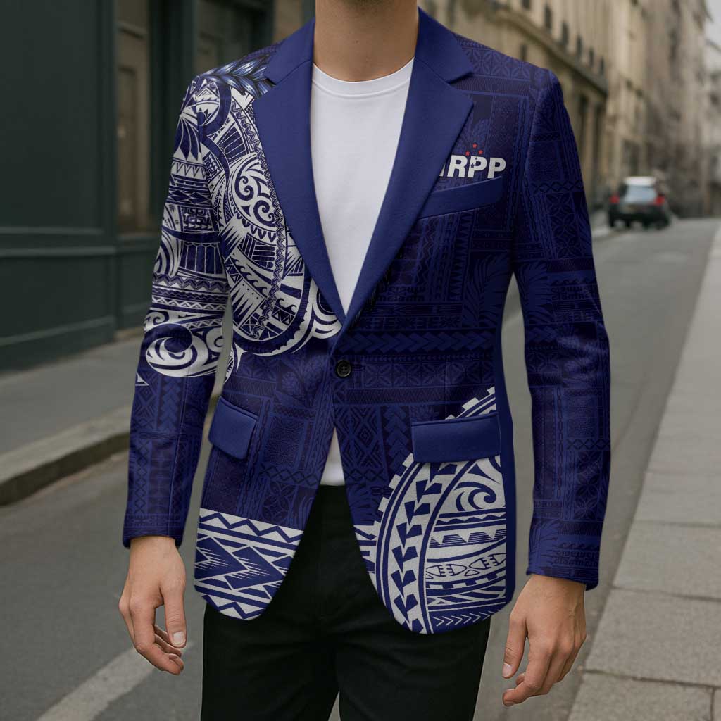 Samoa HRPP Blazer Samoan Motif Patterns LT9 - Polynesian Pride
